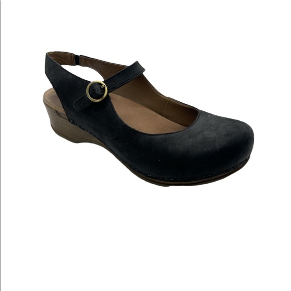 Dansko | Black | Professional Shoes | Mary Janes | Strappy | Open Heel | EU 41 - Picture 1 of 12